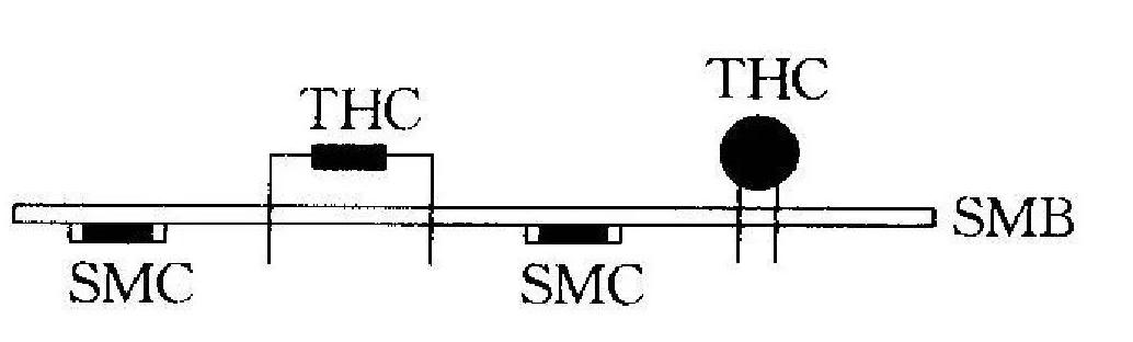 Single-side mixing assembly
